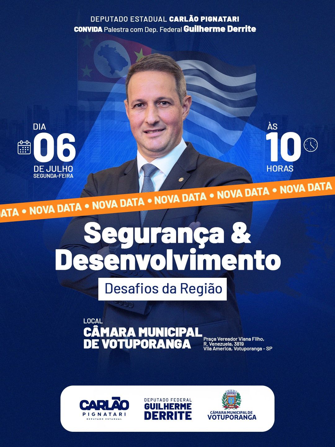 Palestra Derrite - 06/07/2026
