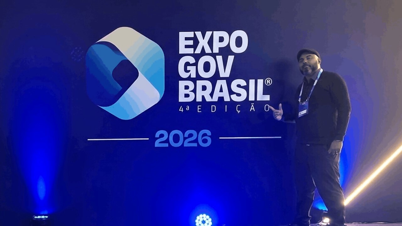 Diretor Legislativo da Câmara Municipal participa da Expo Gov Brasil 2026