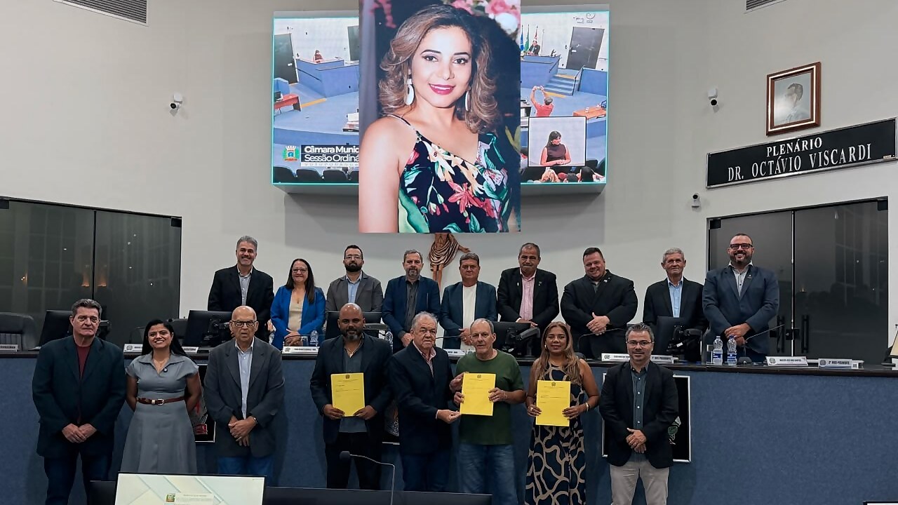 Câmara de Votuporanga aprova homenagem a Rachel da Silva Perineli