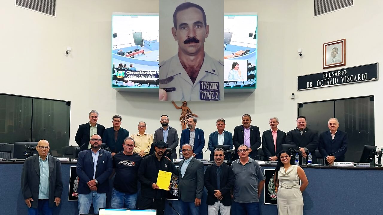 Câmara homenageia policial militar Poçam com denominação de rua no Residencial Seller