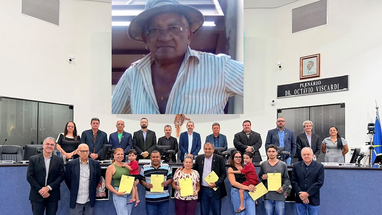 Câmara de Votuporanga aprova nome de José Domingos da Silva para rua no Parque Residencial Seller